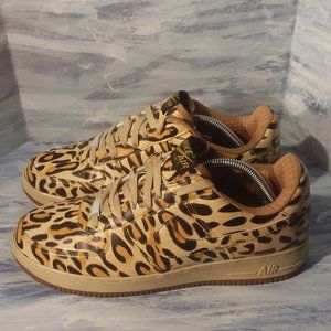 Nike Air Force 1 Leopard Print Men size 10.5